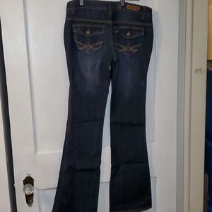 Mudd bootcut mildly distressed jeans size 5